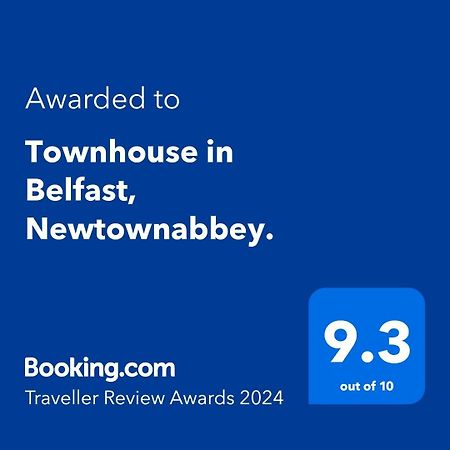 Townhouse In Belfast, Newtownabbey. Villa Exteriör bild